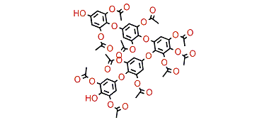 Phlorethopentafuhalol A pentadecaacetate